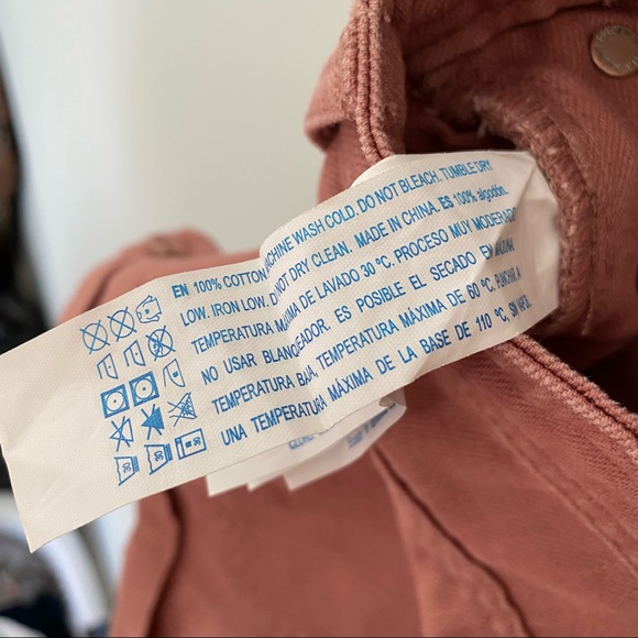 EUC Pink overall shorts - Picture 4 of 5